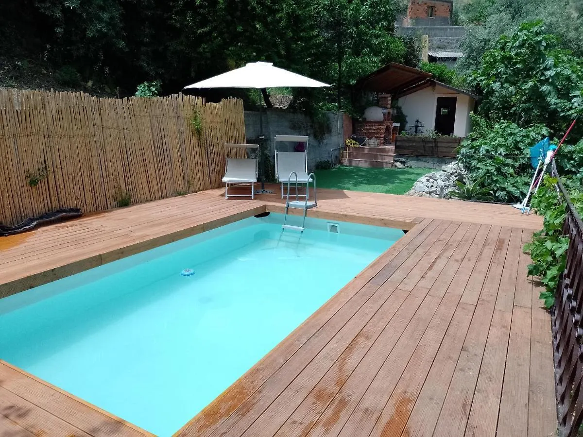 Flat With Panoramic Terrace And Private Pool Mt5X3 Appartement Taormina