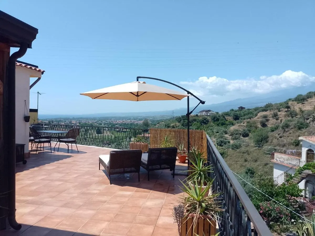 Flat With Panoramic Terrace And Private Pool Mt5X3 Appartement Taormina 0*,
