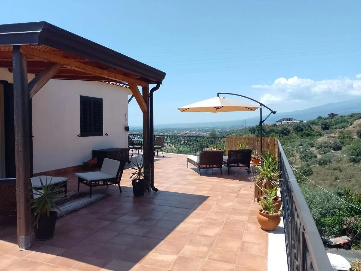 Flat With Panoramic Terrace And Private Pool Mt5X3 Appartement Taormina